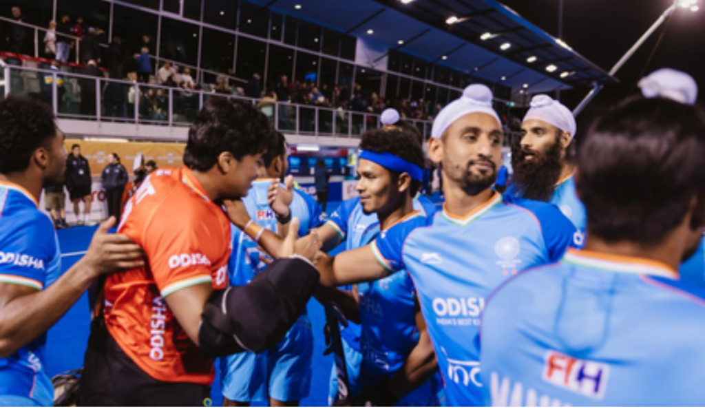 India Beat Australia 3-1 in Shootout in FIH Pro League