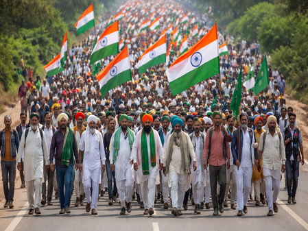 Nationwide farmers’ march from Kanniyakumari to Kashmir seeks MSP law