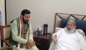 Haryana: CM Nayab Singh Saini visits Anil Vij’s residence to inquire his health, wished speedy recovery