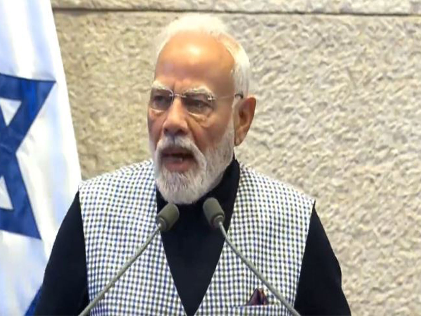PM Modi Addresses Israeli Knesset, Condoles Terror Victims, Reaffirms Ties