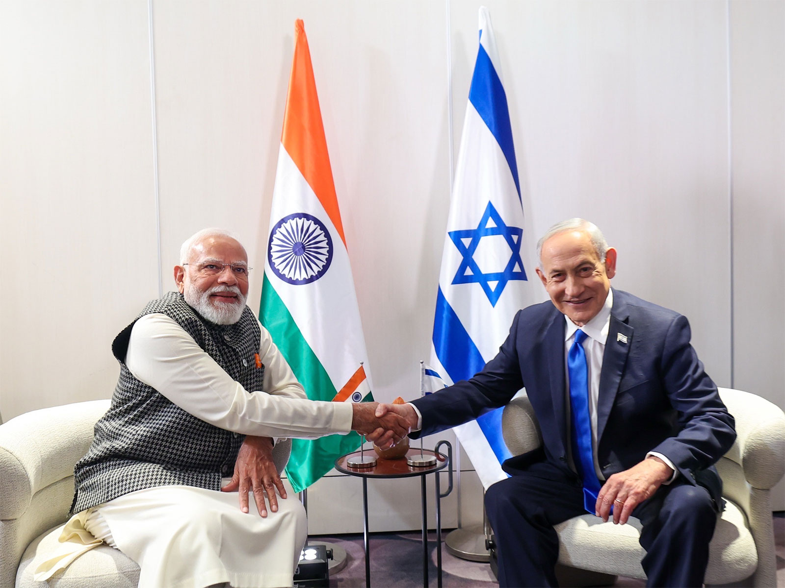 PM Modi holds “excellent” meeting with Netanyahu aimed at boosting bilateral ties