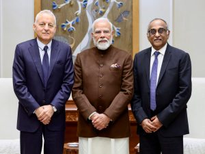PM Modi meets Rolls-Royce CEO Erginbilgic