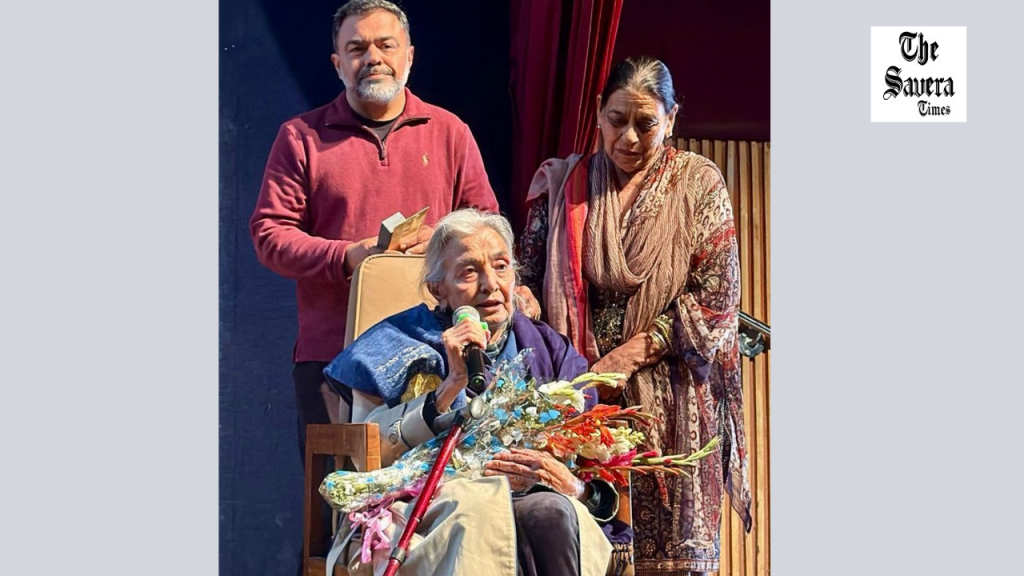 Neena Tiwana Awarded Punjab Gaurav Award for Punjabi Theatre