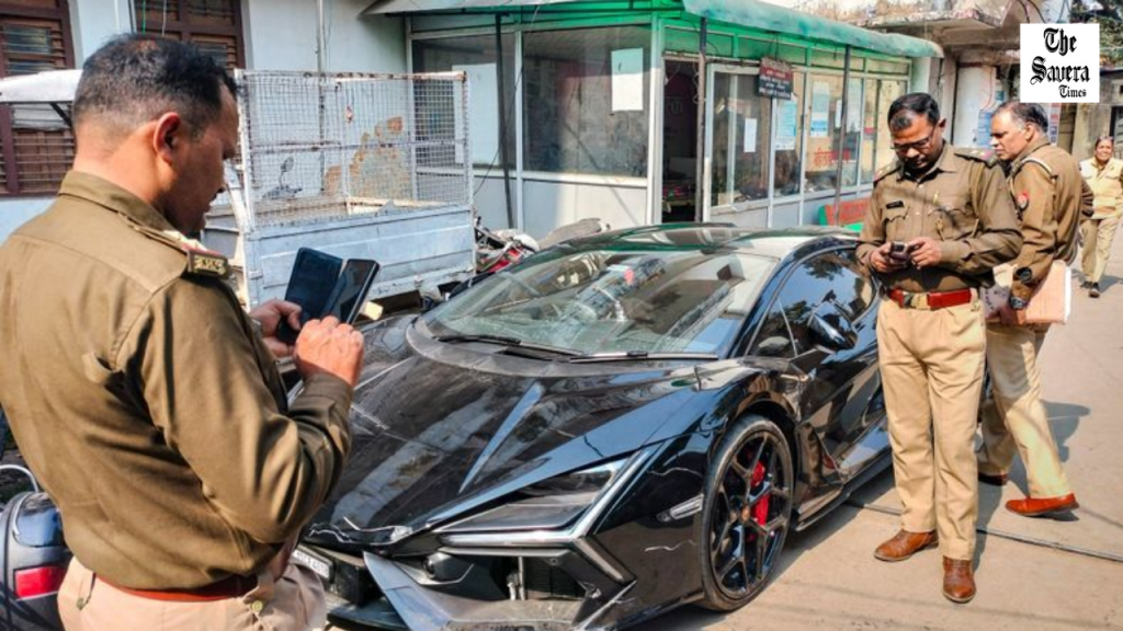 Kanpur Lamborghini Released After ₹8.3 Cr Bond in Crash Case