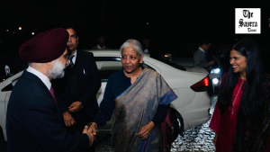 FM Sitharaman, Taranjit Singh Sandhu at US‑India Forum