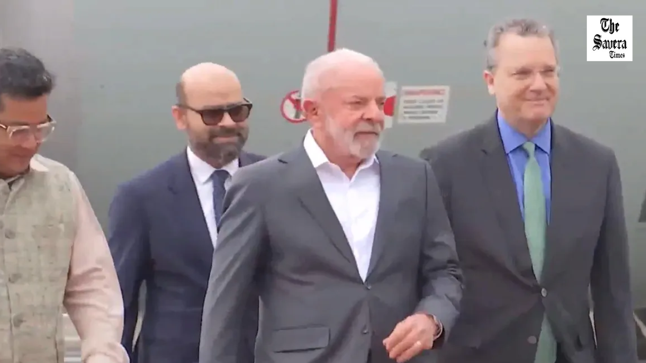 Brazilian President Lula Arrives in Delhi for AI Summit