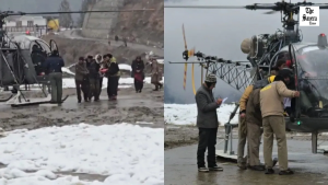 IAF rescues paralysed elderly woman from 9,000 ft snowbound Himachal