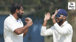 Shami Double Strike Stalls J‑K After Gharami Heroics in Ranji