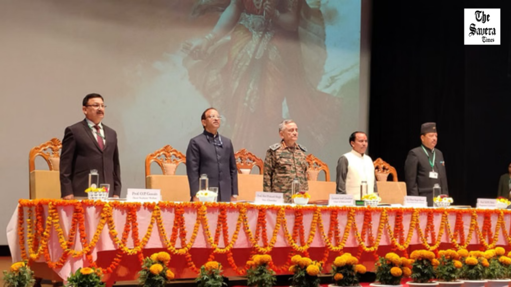 CDS Anil Chauhan Visits Srinagar Uttarakhand; Villagers Gather to Welcome