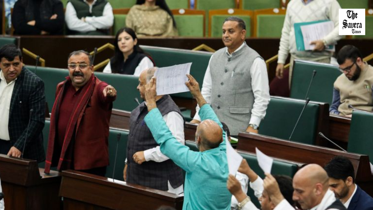 Uproar in J&K Assembly Over BJP MLA’s Encroachment Remark