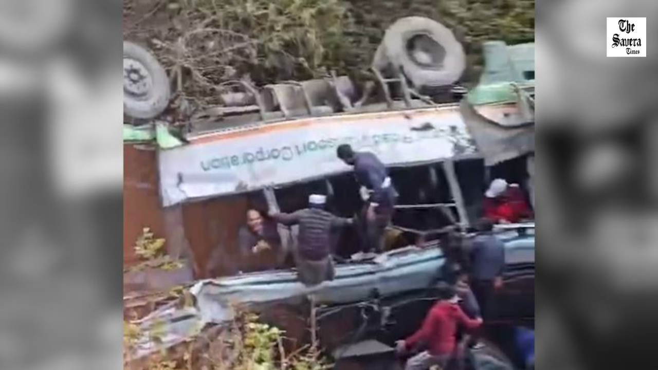 3 killed, several injured as HRTC bus falls into a gorge in Uttarakhand