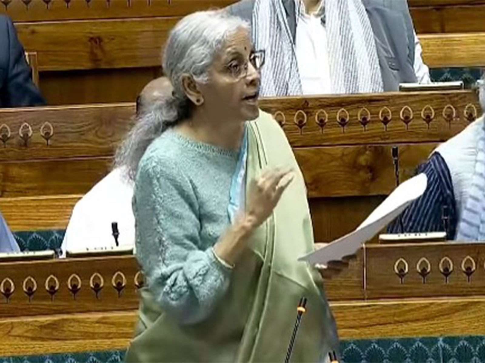 Sitharaman Slams Rahul Gandhi Over India-US Trade Deal Allegations in Lok Sabha