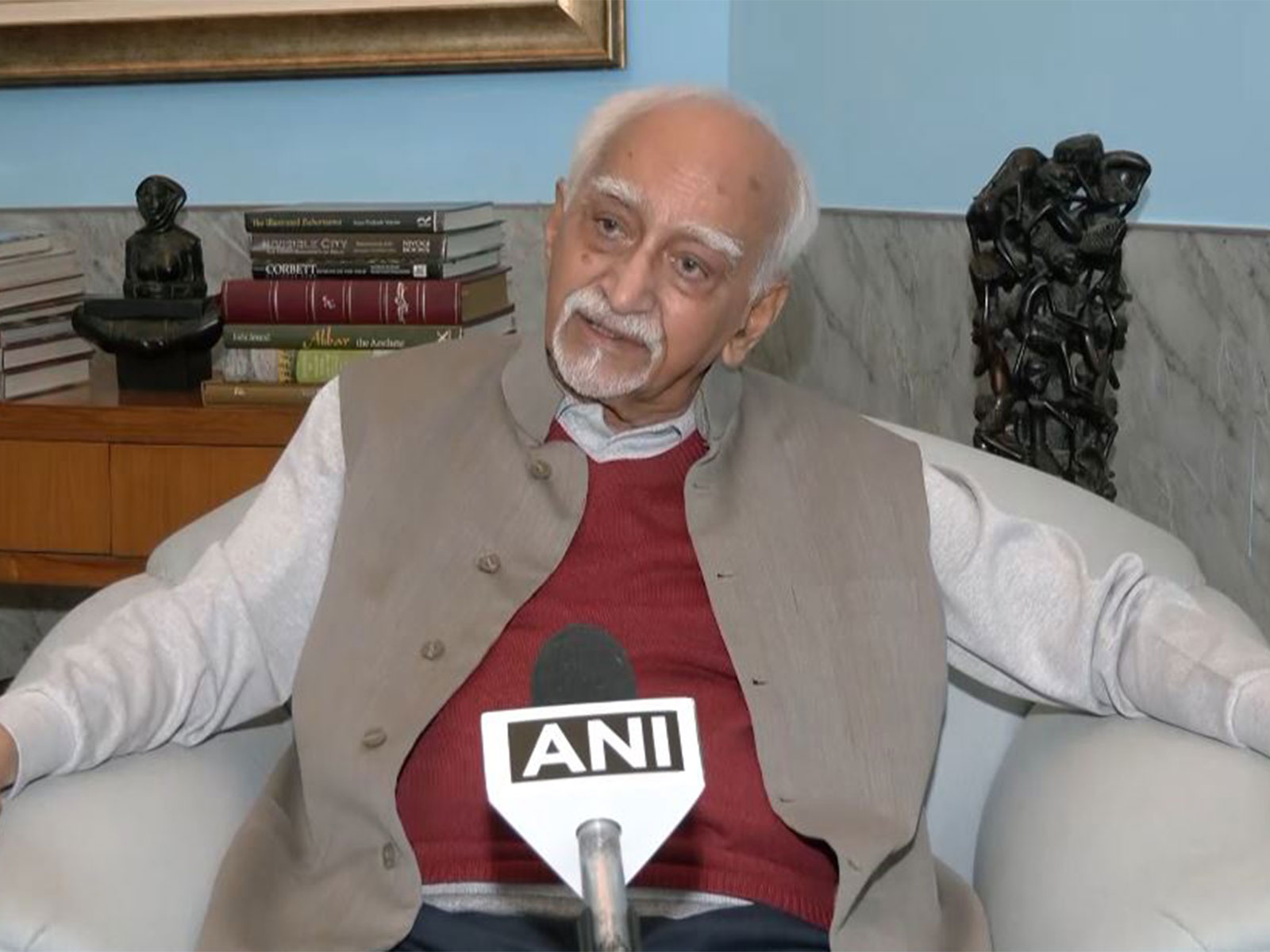 “Can someone be so powerful that he will suppress the Speaker?”: Former VP Hamid Ansari