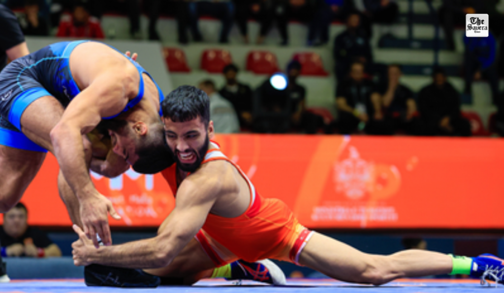 Sujeet Kalkal Wins Gold at UWW Ranking Series in Albania