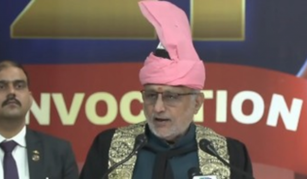 VP Radhakrishnan urges J&K students to say ‘Hamara Kashmir’