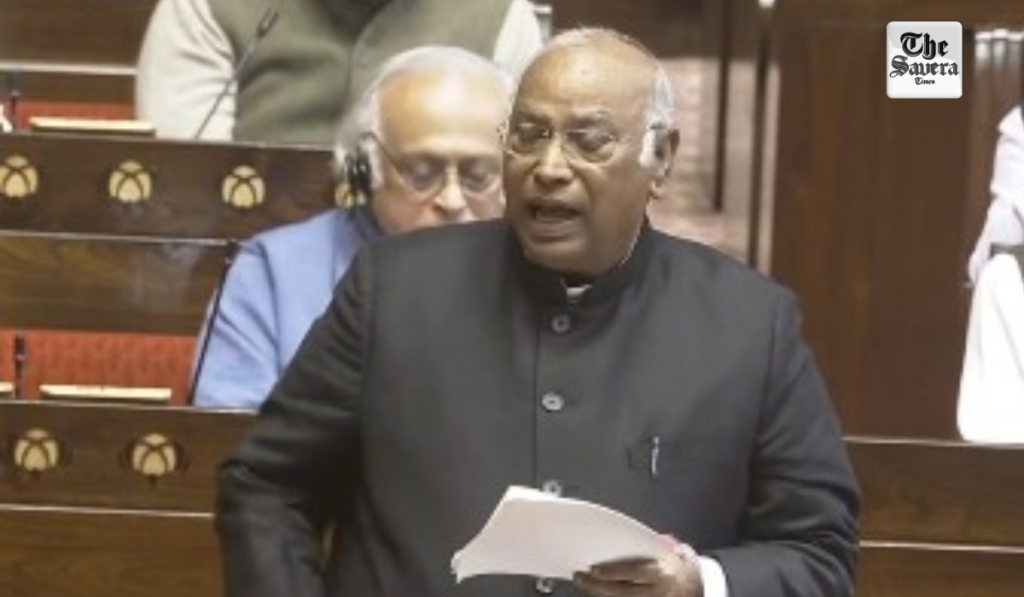 Kharge Slams Centre Over India-US Trade Deal in Rajya Sabha