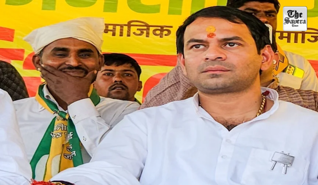 Nitish Kumar no longer fit to hold CM’s post: Tej Pratap Yadav