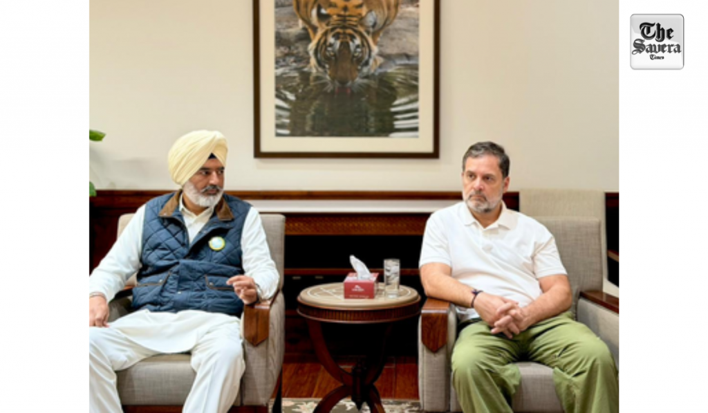 Rahul Gandhi meets farm union leaders in Parliament House amid opposition to India-US trade deal