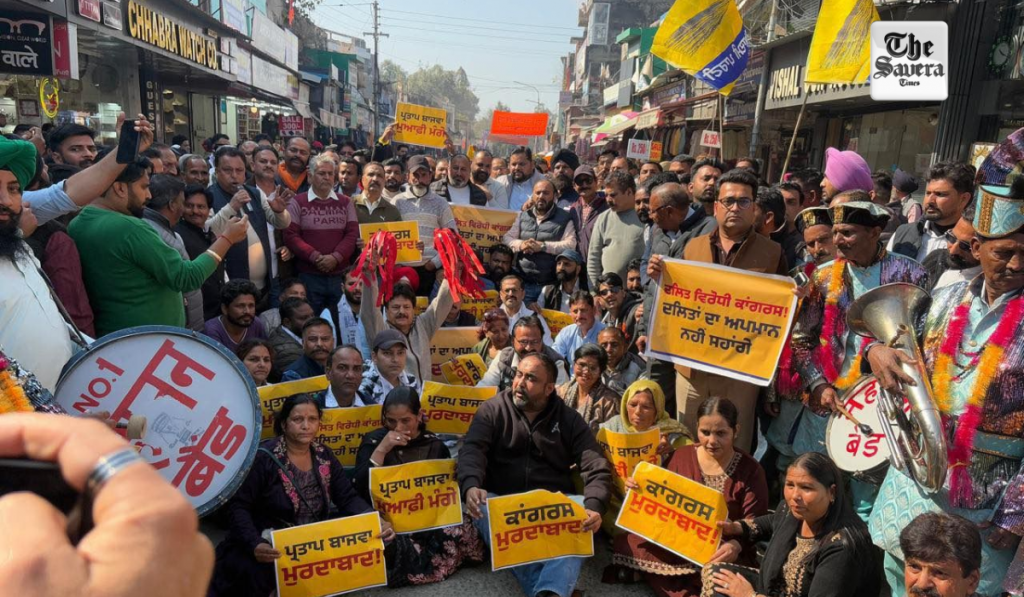AAP demands immediate apology from Partap Bajwa and Congress leadership