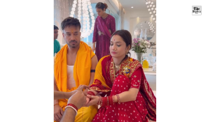 Ankita Lokhande Feels Blessed After Bhaktambar Puja with Vicky Jain