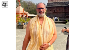 Anand L. Rai seeks blessings at Grishneshwar temple