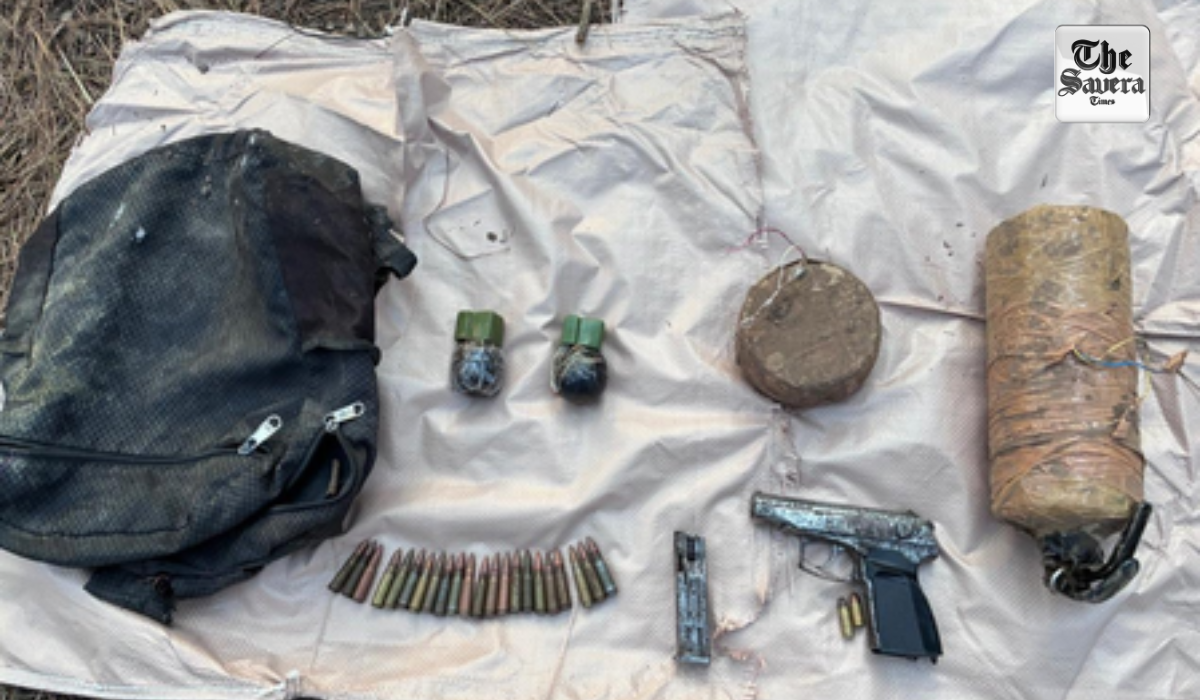 IEDs, Chinese grenades, pistol recovered in J&K’s Poonch forest