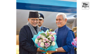 Vice President Radhakrishnan arrives in J&K on two-day visit