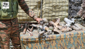 Nine rusted unexploded mortal shells found near LoC in J&K’s Poonch, destroyed safely