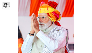 PM Modi Holds Roadshow in Sanand Ahead of Major Semiconductor Facility Inauguration