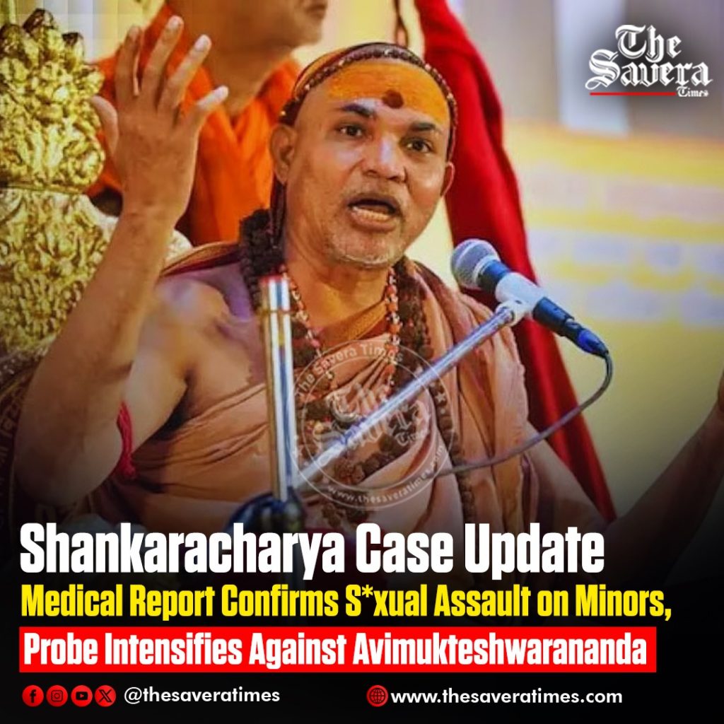 Shankaracharya Case Update: Medical Report Confirms Sexual Assault on Minors, Probe Intensifies Against Avimukteshwarananda