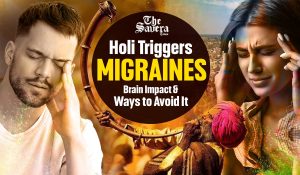 Holi Triggers Migraines: Brain Impact & Ways to Avoid It