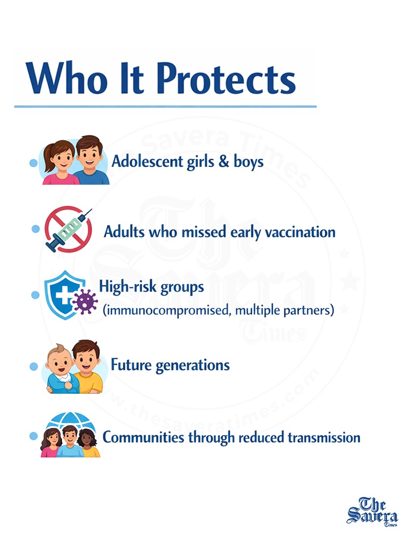 Who are safe with HPV vaccine 
