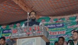 Hum do, Hamare Do Darjan: AIMIM’s Shaukat Ali sparks row with new slogan