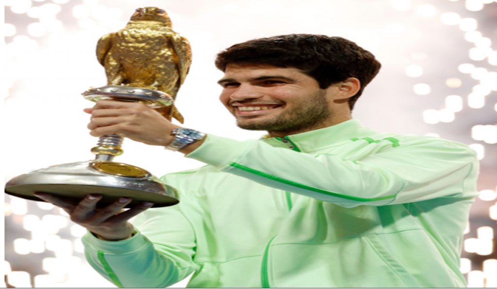 Carlos Alcaraz Wins Qatar Open, Beats Arthur Fils in Straight Sets