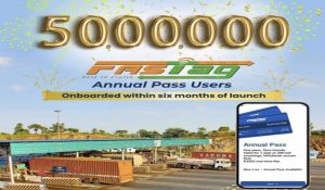 FASTag Annual Pass surpasses 50 lakh users, Chandigarh leads in terms of usage: Govt