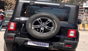 Manali Police Issue ₹3,500 Challan to Thar Vehicle for Fake Number Plate