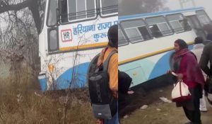 Dense fog havoc in Sirsa: School bus and pickup truck collide; driver killed