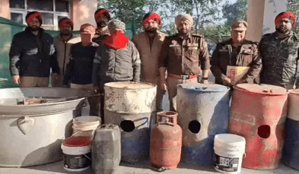 illegal liquor busted