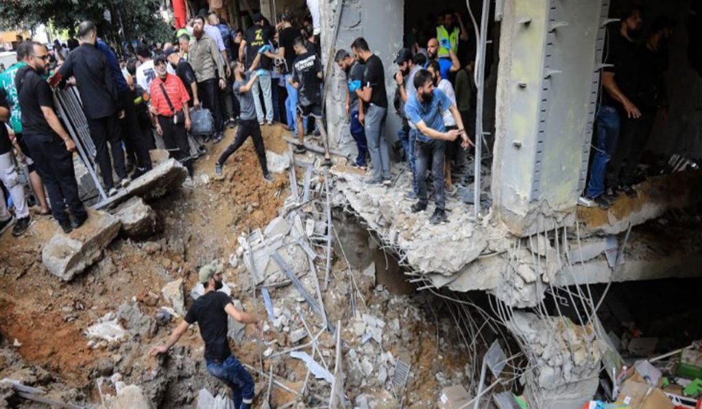 israeli airstrike lebanon