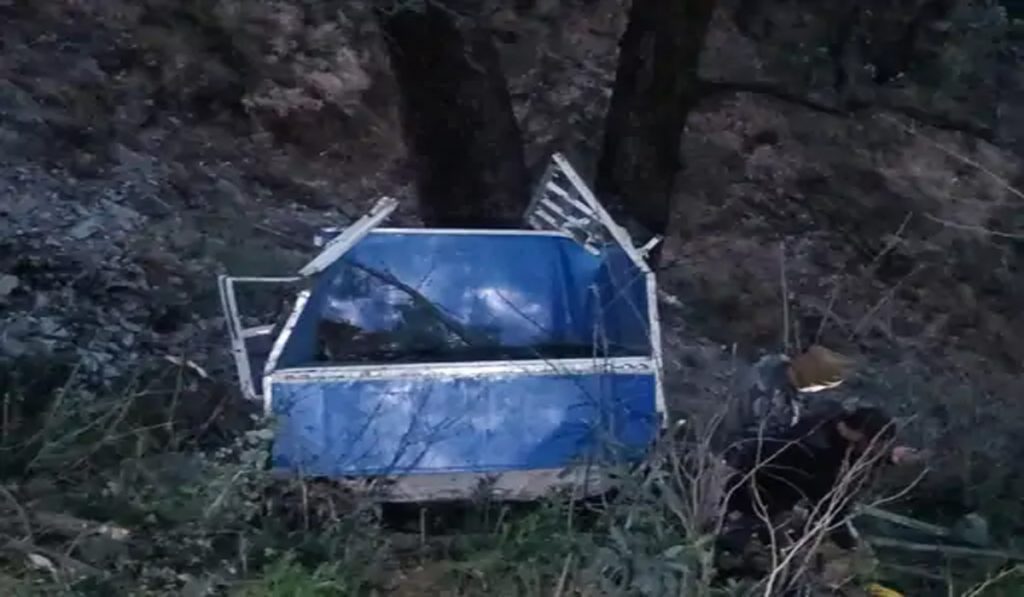 Three Youths Killed as Jeep Falls into Ravine in Mandi, HP