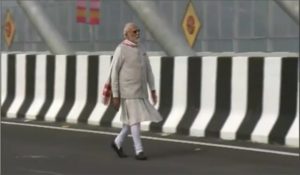 PM Modi inaugurates bridge over Brahmaputra River in Guwahati