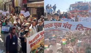 Drug Awareness Rally in Theog; women, children, and elderly participated