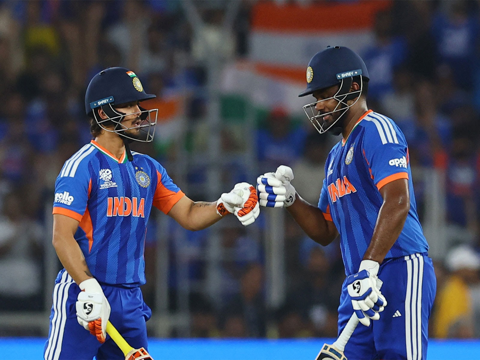 Samson, Kishan, Dube’s blitz lead India to record 255/6 in T20 World Cup final against New Zealand