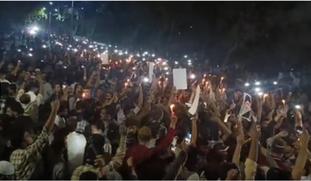 AMU Witness Protests Following Death of Iran’s Supreme Leader