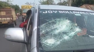BJP candidate’s convoy attacked in Bengal’s Cooch Behar, Trinamool denies charge