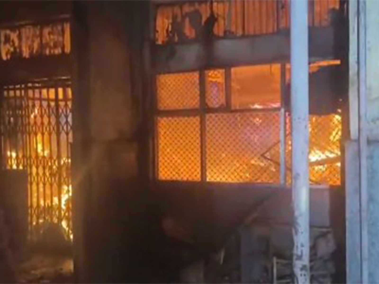 Fire breaks out at Sheikh Sarai Transport Authority record room in Delhi