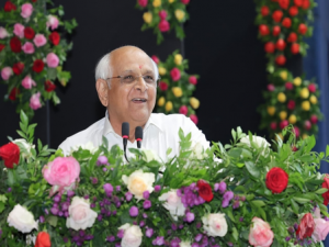 Gujarat CM launches Rs 751 crore projects in Rajkot; over 1,000 houses handed over