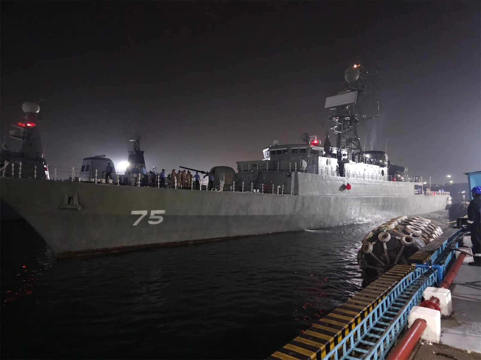 Iranian Navy’s IRIS Lavan that took part in Milan, IFR 2026 safely docked in Kochi: Government sources