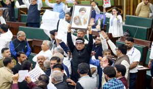 J&K Assembly adjourned after legislators raise slogans against Israeli attack