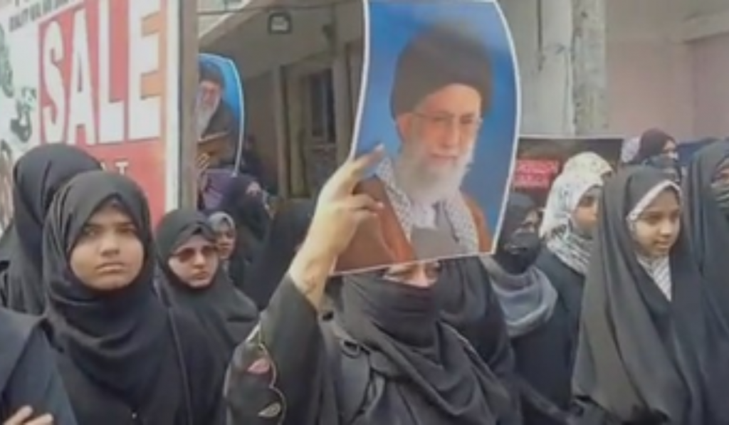 Hyderabad Protests Over Khamenei’s Killing